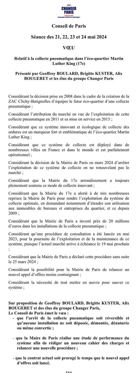 plusbellemarue's tweet photo. Merci Monsieur le maire du 17 👏
Préservons notre ecoquartier 👍 Soyons ambitieux en matière d’écologie https://t.co/Pon7z9u78I