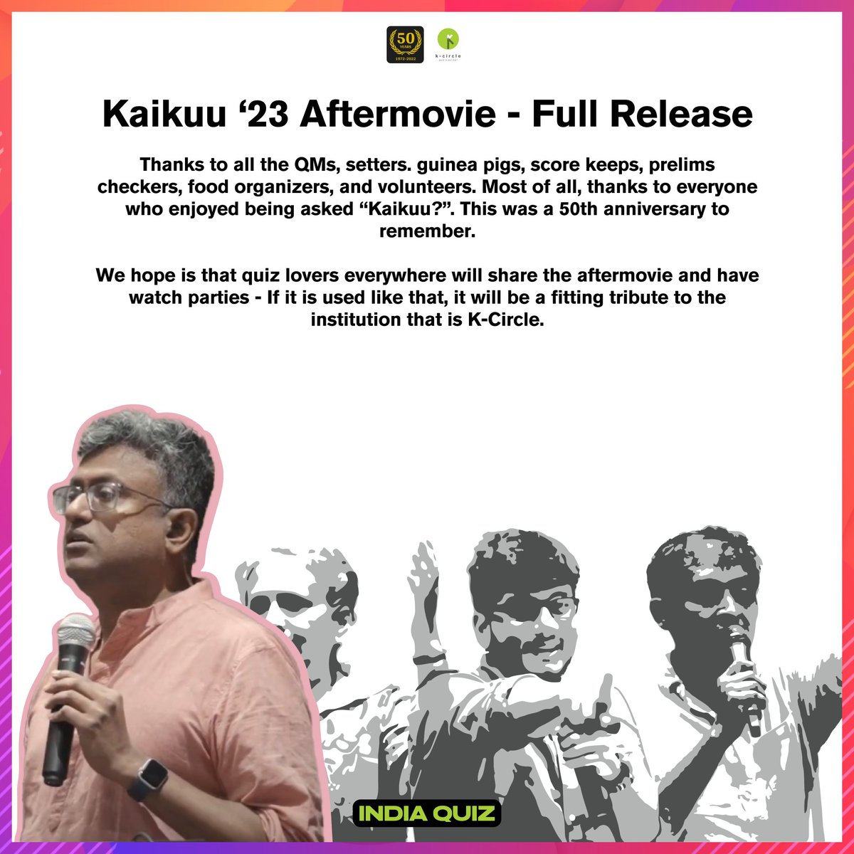 K-Circle Quiz Club tweet media