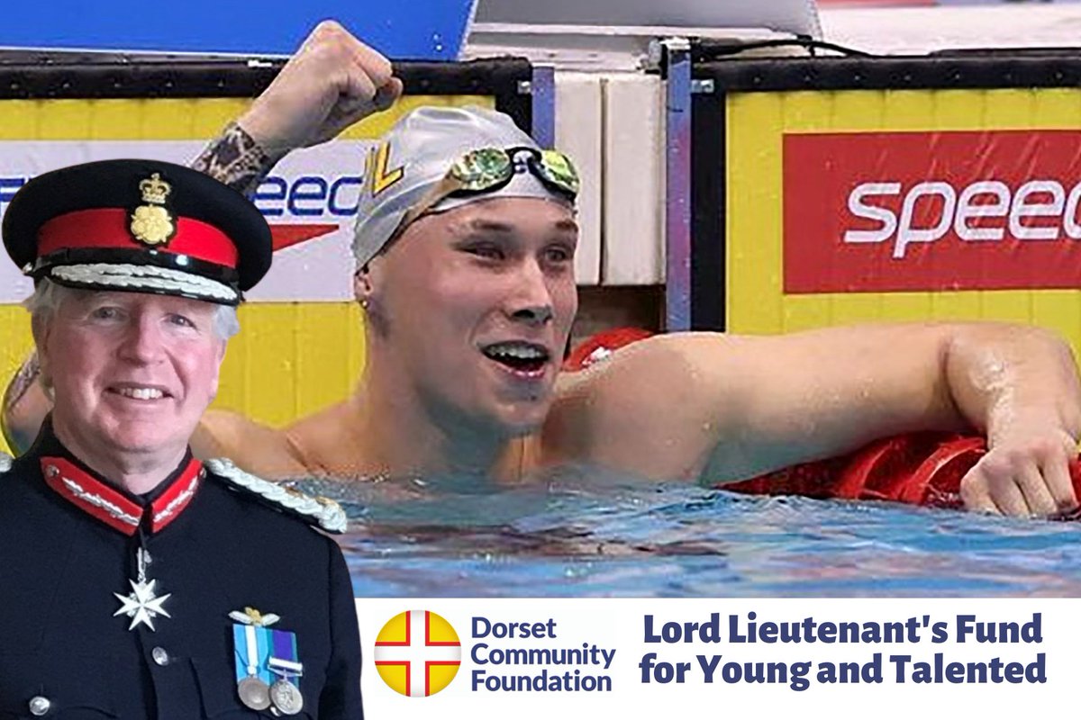 Our Lord-Lieutenant's Fund for Young & Talented (backed by @Superior_Seals) is supporting Paralympic swimming hopeful Harry Stewart, who will find out if he will represent GB at the Paris Paralympics on May 20. Read his amazing story here: 👇 dorsetcommunityfoundation.org/news/harry-ste…