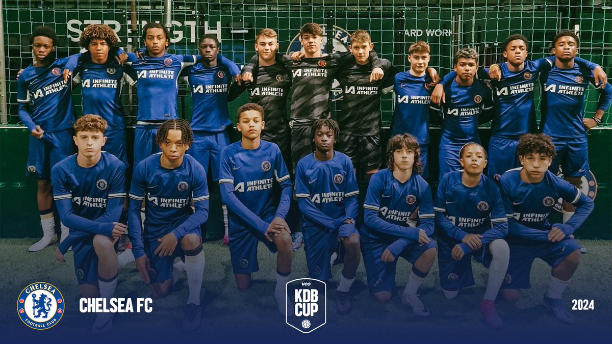 Back in 2019 they were the deserved victors of our Cup. Now they are finally back and looking more than ready to show everyone what they’ve got! 🦁 Welkom back, @chelseayouth 🙌 #veokdbcup2024 #meettheteams