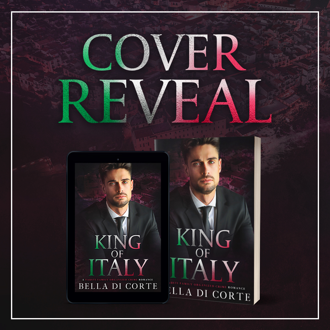 🖤 𝗖𝗢𝗩𝗘𝗥 𝗥𝗘𝗩𝗘𝗔𝗟 🖤 King of Italy: A Fausti Family Organized Crime Romance by @Bella_DiCorte is releasing December 16th! 𝗣𝗿𝗲𝗢𝗿𝗱𝗲𝗿 → geni.us/KingofItaly 𝗚𝗼𝗼𝗱𝗿𝗲𝗮𝗱𝘀 𝗧𝗕𝗥 → bit.ly/4a5254M