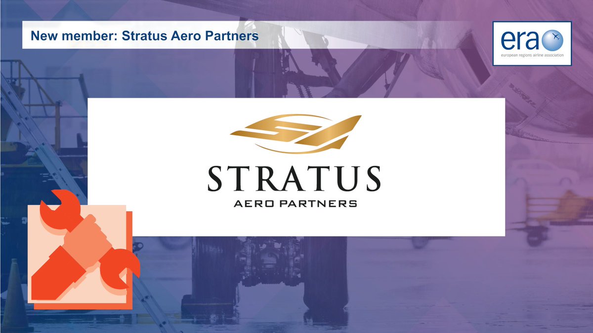 A warm welcome to the latest company to join ERA, Stratus Aero Partners, a provider of parts and service solutions. We are pleased to have them as part of our #ERAFamily Find out more about our members: eraa.org/membership/our…