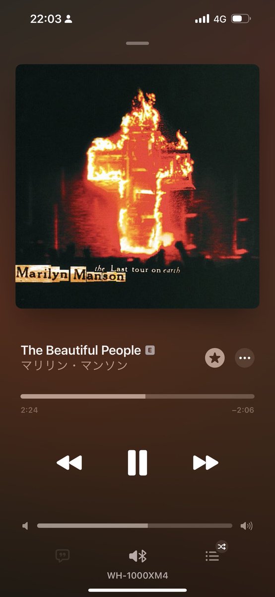 #NowPlaying #MarylinManson #マソソソマソソソ #Metal #IndustrialMetal #live #favorite #favorite_song music.apple.com/jp/album/the-b…
