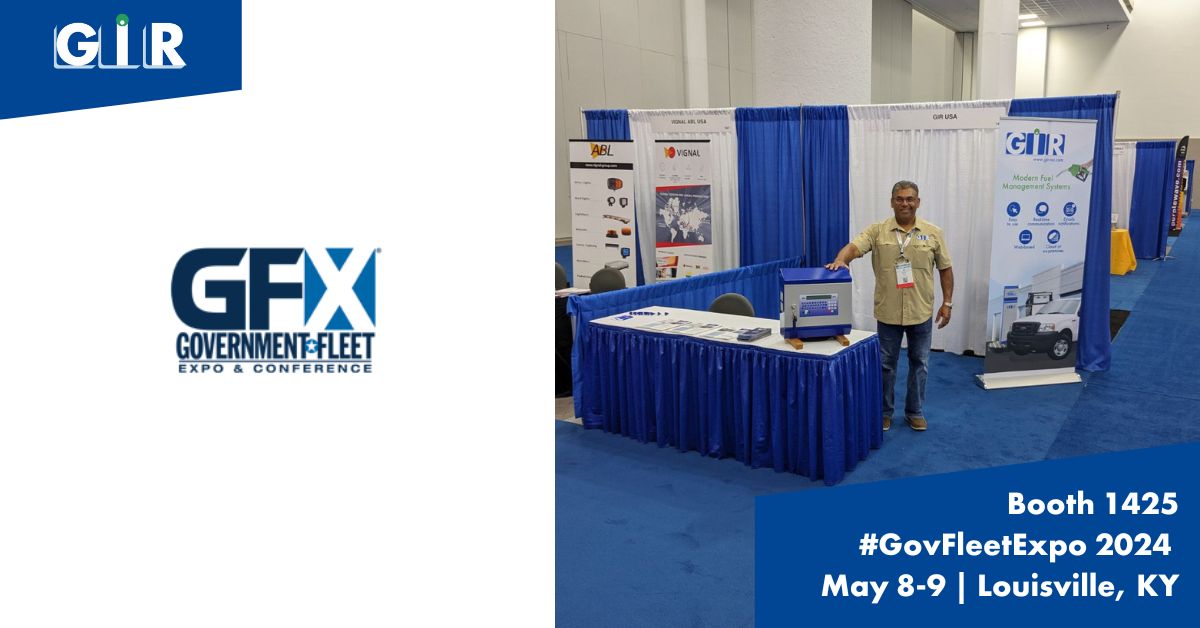 Excited to be part of the #GovFleetExpo in Louisville! 

Stop by Booth 1425 to chat with us and learn more about our hardware, software and support. 

See you there!

#Networking #FuelManagementSystems #FleetManagement #PublicSector #LocalGovernment #GIR #GetItRight