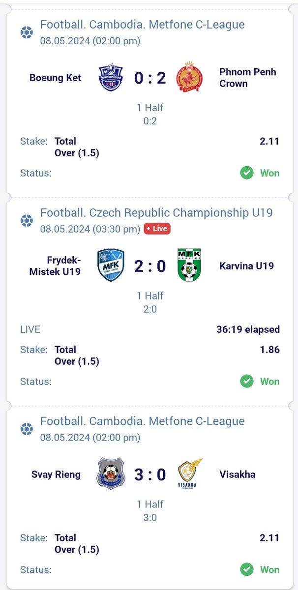 Paripesa 
KABOOM!!! Finally I have a win ✅✅✅✅✅✅ Congratulations if you placed it 🔥👌 
I hope hii imetoa swara! 🙏
#pesatips
