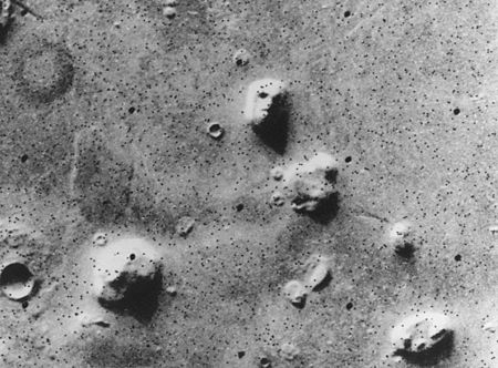 La Cara de Marte: En 1976, la NASA