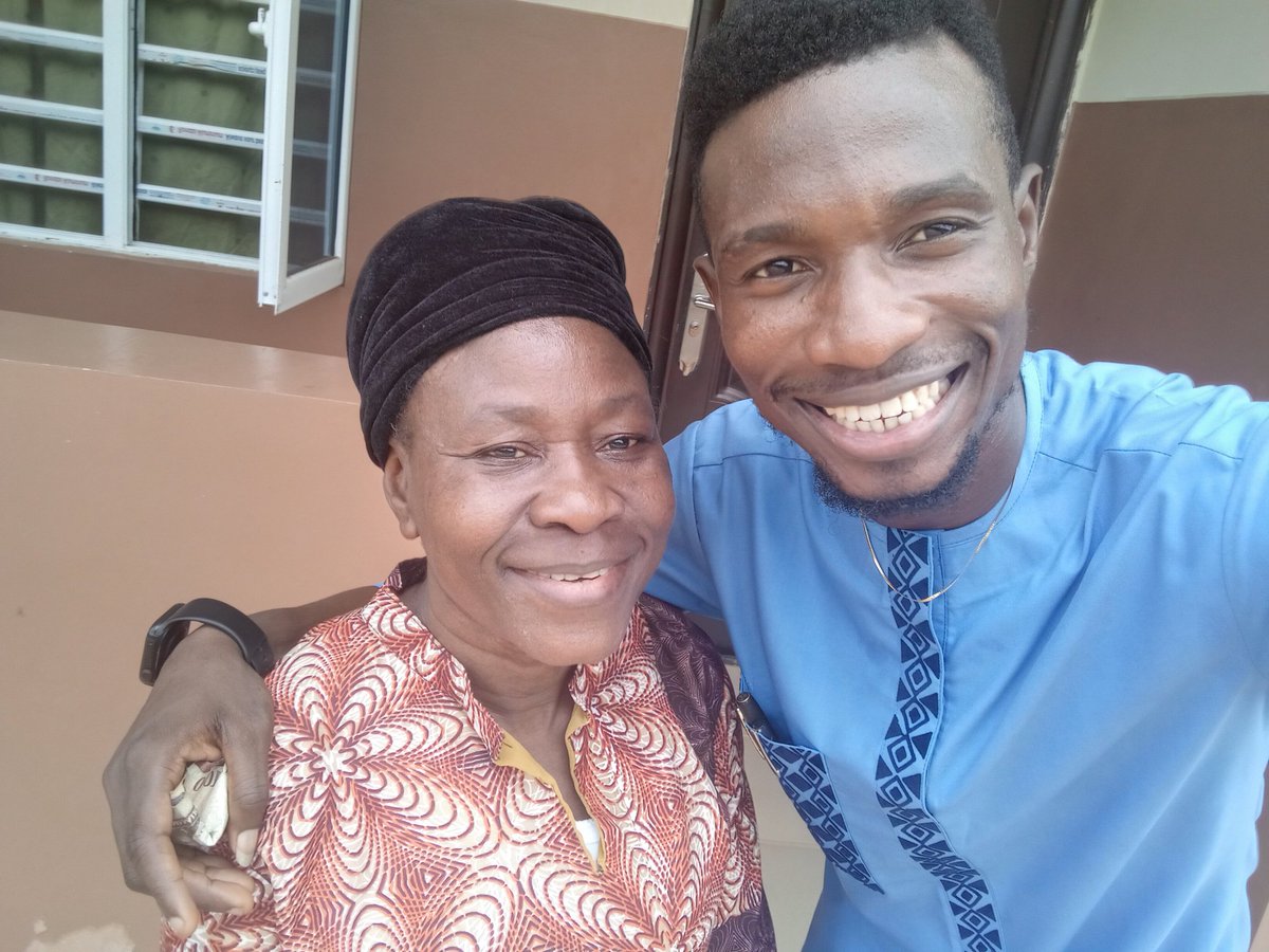 Mum and I❤️

After my dad past away in November last year, mum has been with me. God has been faithful as He has been taking care of us.

You can say a word of prayers for us.

Thank you 
#Fuel #Ashawo #BATeria #Unilag #Jumia #Sterling #OluFred #OluseleFredPrecious