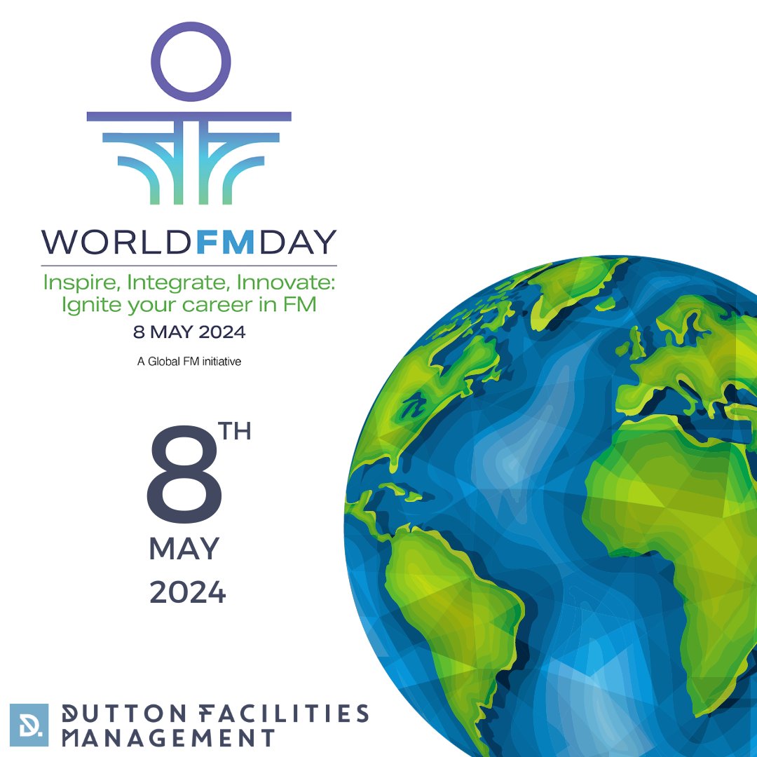 Join Dutton FM, GlobalFM and other FM associations around the world as we celebrate the important contributions and achievements of the facility management community - and the positive impact the profession has on our lives. 

#worldfmday2024 #fm #duttonfm