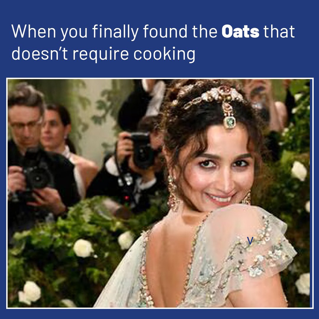 Now that you have MET and gotten to know that it doesn’t require cooking, why don’t you just order our Power Oats and have a GALA time indulging in it? 😋😉🥣

#FitAndFlex #Oats #Gala #metgala2024 #aliabhatt #metgala #fashion #love #kyliejenner #kimkardashian #kendalljenner