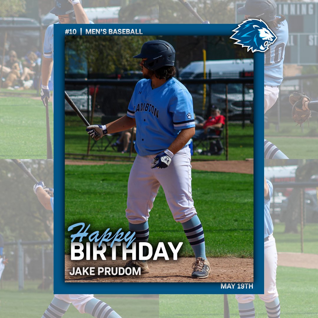 HBD, Pruds!

Join us in wishing Men's Baseball fourth-year second baseman Jake Prudom a very Happy Birthday today!

#DefendTheDen
