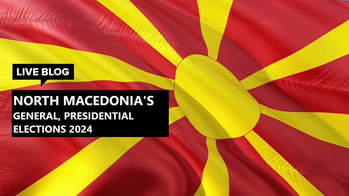 NORTH MACEDONIA'S ELECTIONS I Stay tuned for all the latest developments, results, and reactions as North Macedonia’s voters head to the polls to elect the country’s lawmakers and head of state.

Follow our #liveblog for the latest updates 👉 

balkaninsight.com/2024/05/08/liv…