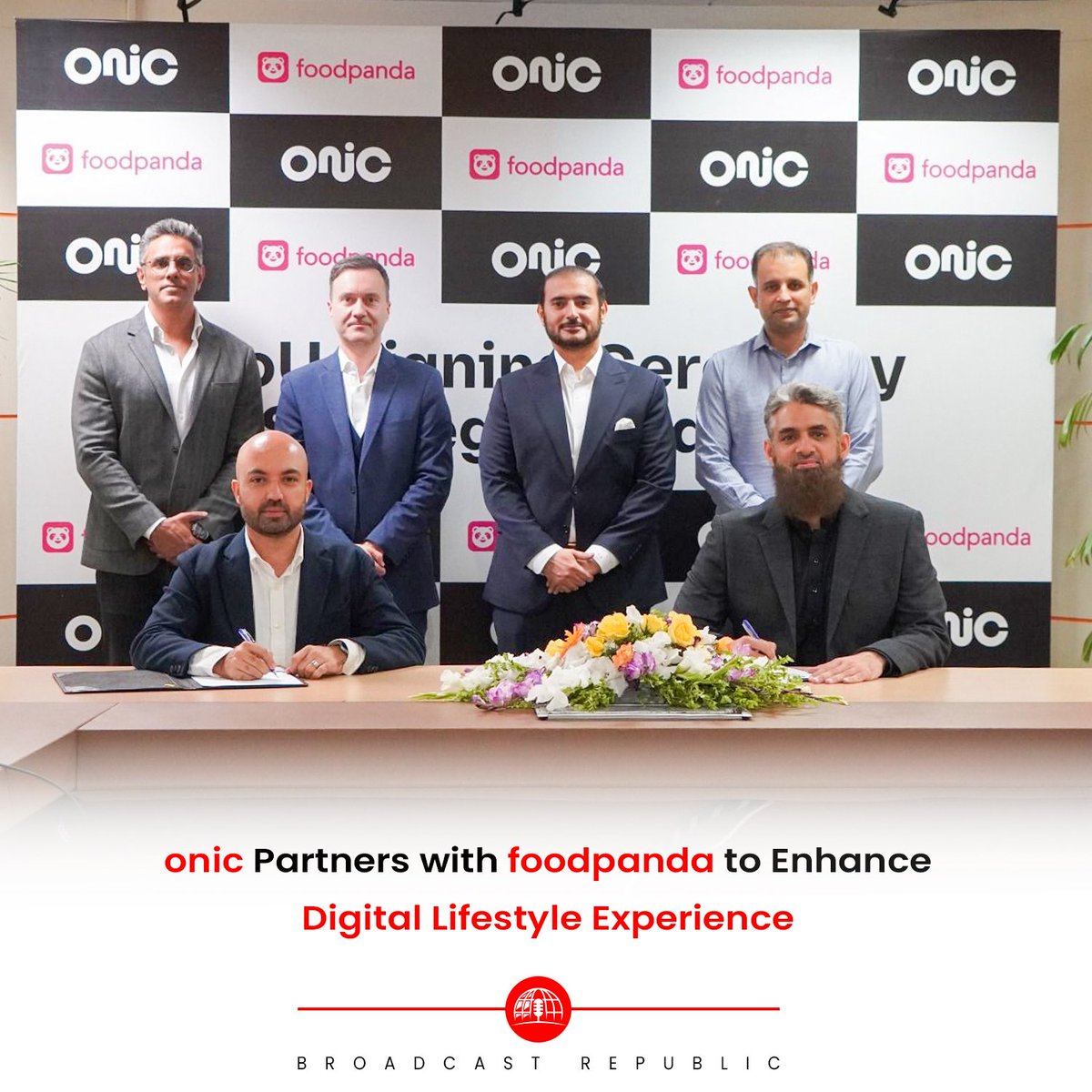 onic, Pakistan’s leading digital telecommunication brand, has announced a strategic partnership with foodpanda, the country’s premier online delivery platform. #Broadcastrepublic #onic #foodpanda #DigitalLifestyle #Partnership #Pakistan