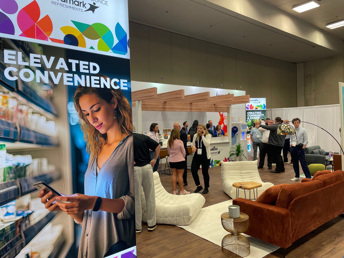 TradeshowLogic's tweet image. #TheNAMAShow kicked off yesterday with its most impressive edition yet! 370+ exhibitors and an audience of nearly 5,000 industry professionals.

@NAMAvending #ImaginationWay #TradeshowLogic #SmartEventSolutions