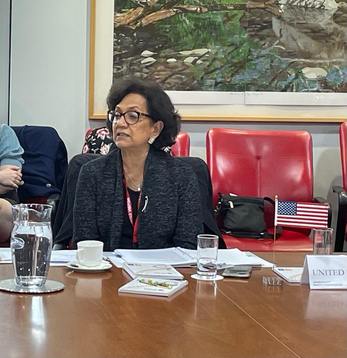 Ambassador Rao Gupta continues her travel to Australia 🇦🇺where she joined an important discussion on #AtrocityPrevention & #CRSV prevention efforts with like-minded partners. CRSV is NOT inevitable!