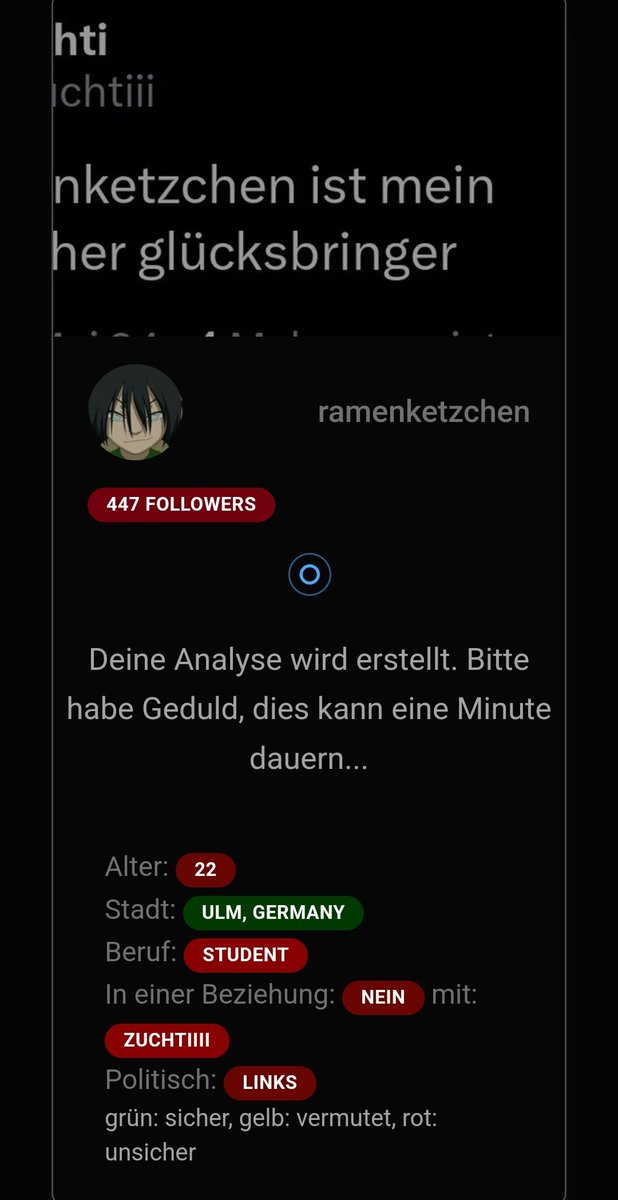 Ich bin kein St00d 😡😡😡

Und was soll das heissten ich bin nicht mit @zuchtiii in einer beziehung??

UND WAS FÜR ULM ICH BIN AUCH NICHT 22 BIS AUF LINKS STIMMT HIER GARNICHTS