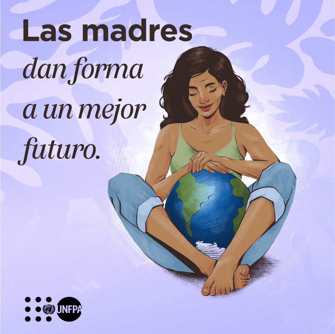 Las madres: 👶🏼 Traen nueva vida al mundo 👩‍👦 Crían y nutren a sus hijos 🚀 Les ayudan a alcanzar su máximo potencial Celebremos a las madres de todo el mundo por dar forma a #NuestroFuturoComún.🧡