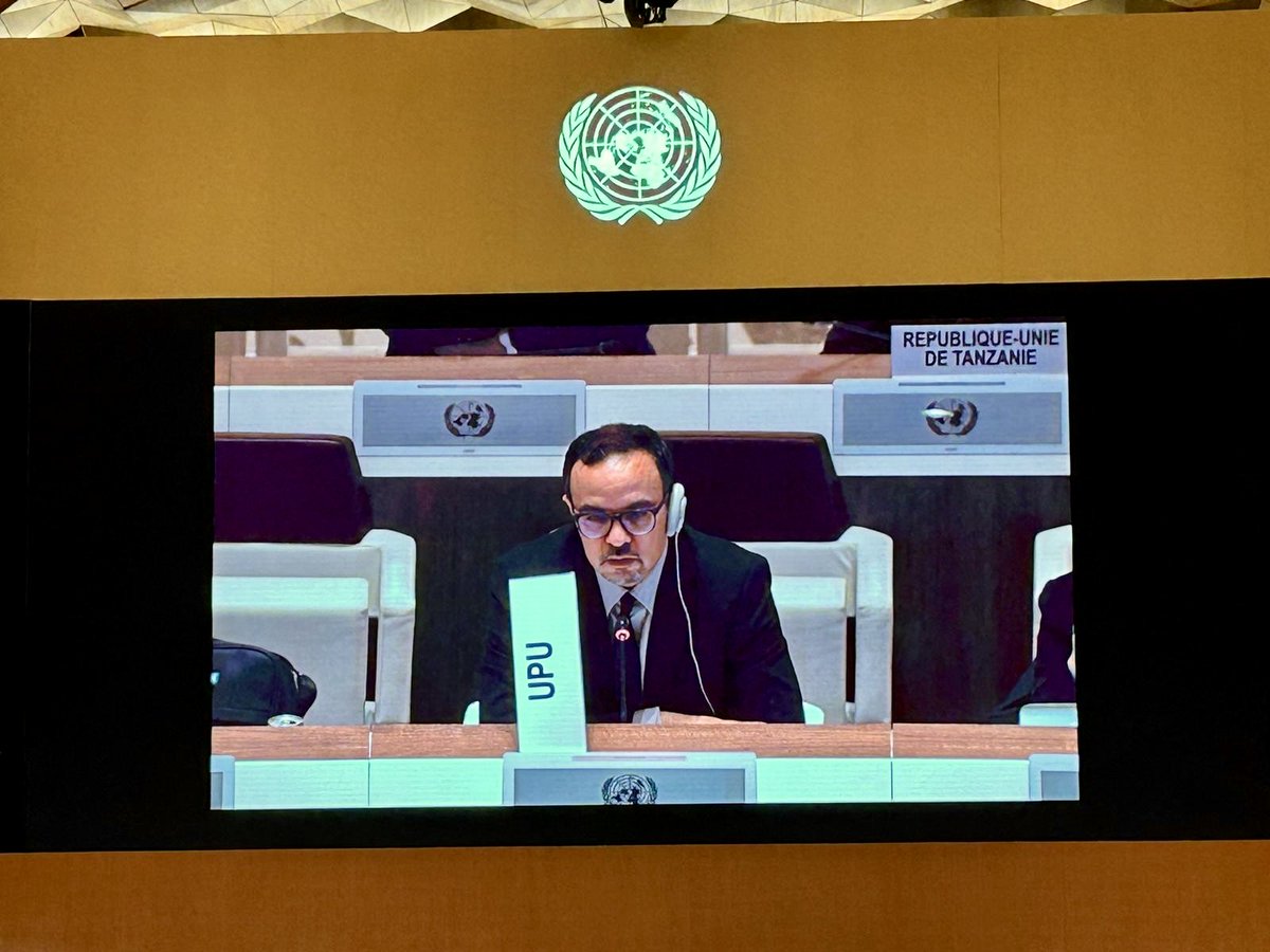 UPU takes part in @UNCTAD's Intergovernmental group of experts on #eCommerce & the #DigitalEconomy, highlighting the key role of the postal sector in the economic & #DigitalInclusion of #MSMEs & women🔑& the importance of including the post in trade policies at all levels📃