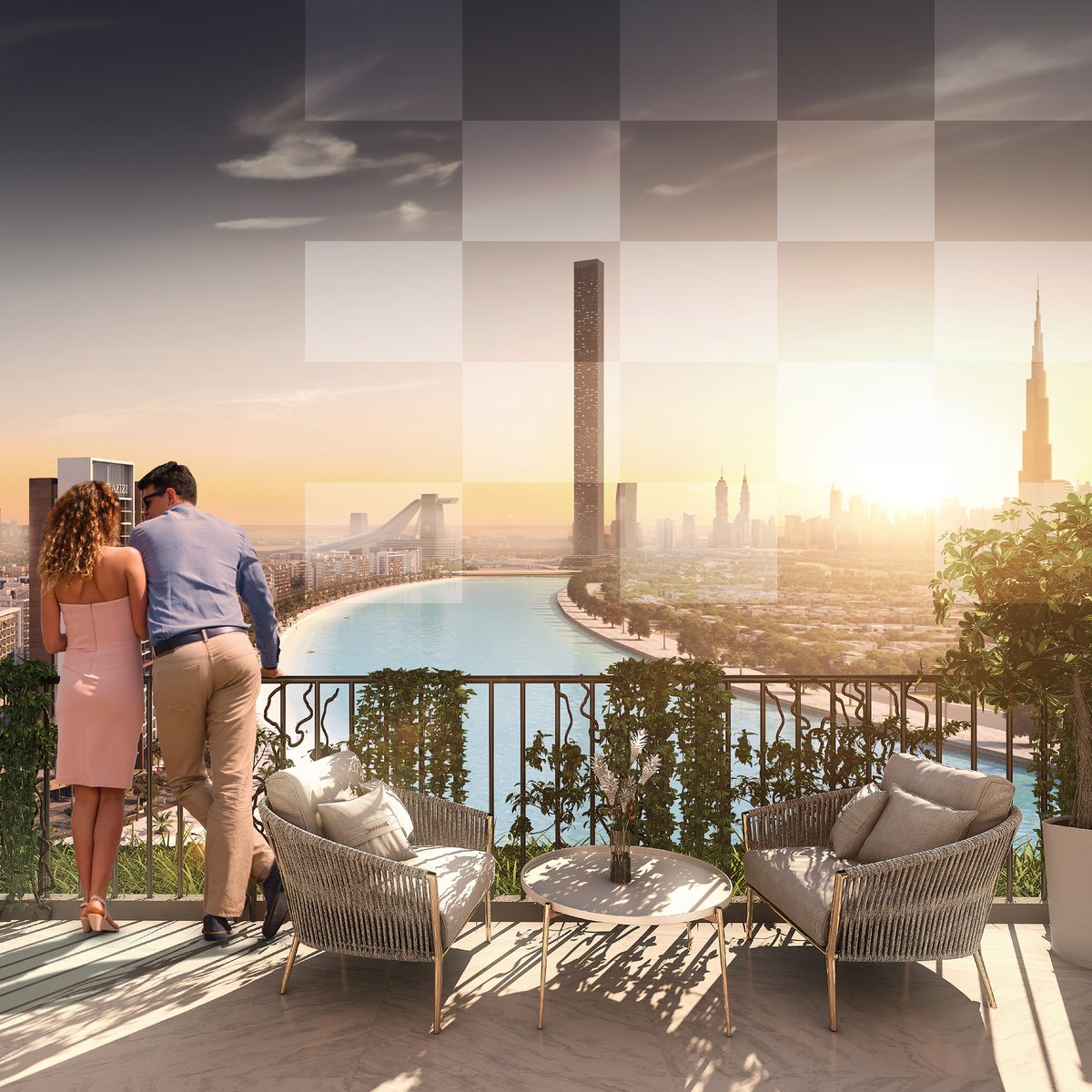 AziziGroup's tweet photo. Experience the magic of Azizi Riviera! 🌆 

Let the breathtaking Dubai sunset paint the perfect backdrop for unforgettable moments, capturing luxury living at its finest. ✨

#Azizi #AziziDevelopments #AziziRiviera #MBRCity https://t.co/xVcQ0W3T9X