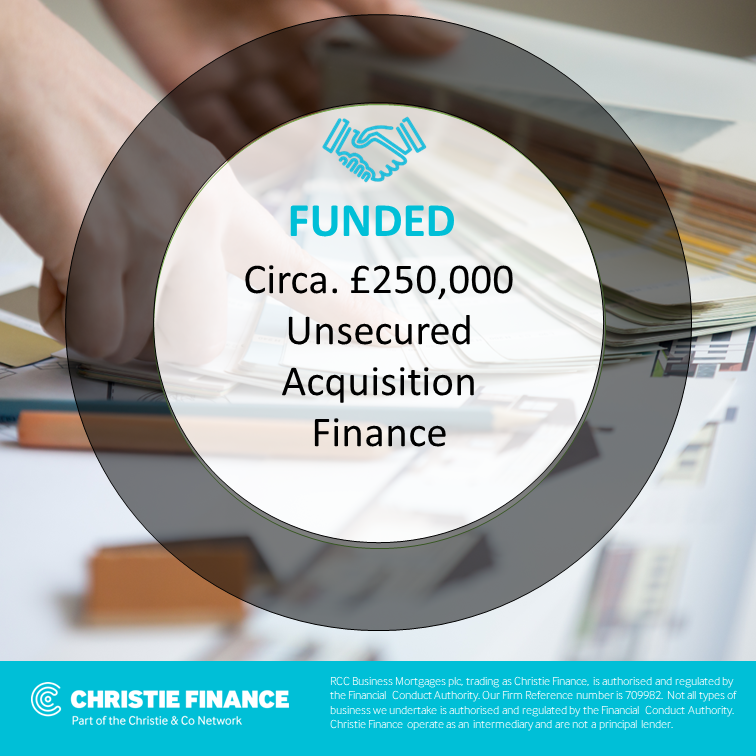 FUNDED: £250,000 Unsecured loan to assist an existing dental practice in acquiring a second orthodontic practice 

Get in touch:
Fast & Flexible Finance
📞 01244 207 685
✉️ flexible.finance@christiefinance.com

#assetfinance #unsecuredloans #fundingsuccess