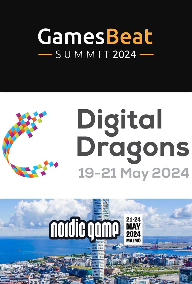 Exciting Times this May for LVP!
The team are attending major industry events around the world.

Are is representing LVP at the Nordic Games conference in Malmo, while Matt attends the GamesBeat Summit in Los Angeles, and Harry heads to the Digital Dragons Conference in Krakow!