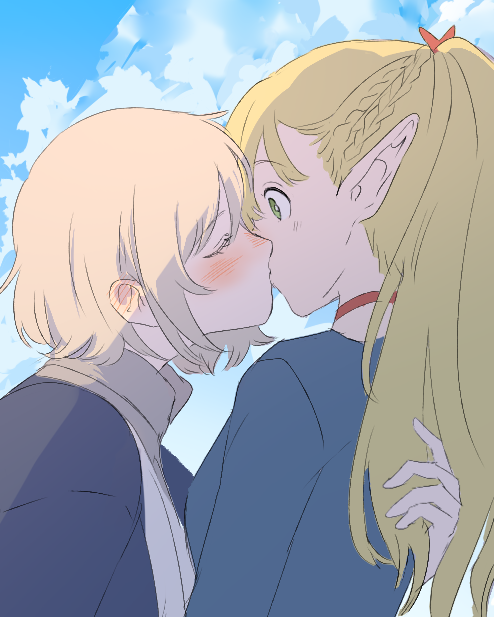 surprise kiss