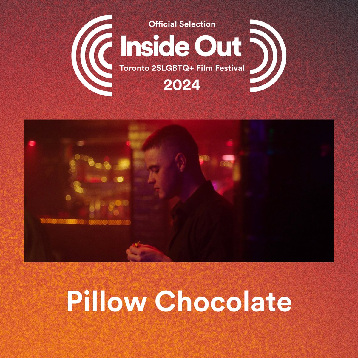 🍫🇨🇦 Pillow Chocolate is off to Canada! Delighted to share that Pillow Chocolate is part of the F*ck the Pain Away shorts strand at @InsideOutTO! Couldn’t be more excited for the film to be playing at the TIFF Lightbox at the end of the month insideout.ca/toronto-films/…