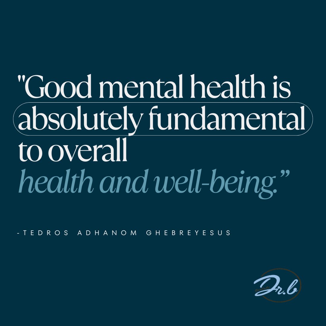 We're often reminded to take care of our physical health through proper nutrition and exercise, but when was the last time you nurtured your mental health? Let's commit to giving our mental health the attention and care it deserves!

#MentalHealthAwarenessMonth #EndTheStigma