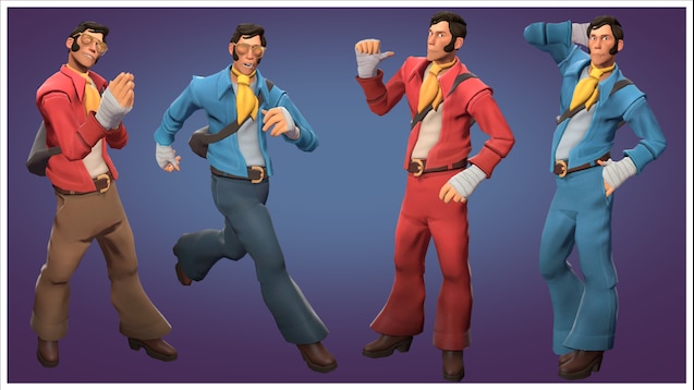 Item of the day is The Groovy Getup set!

B-but when will they have gay se- But when will- But whe- gay sex. 

#TF2 #TeamFortress2