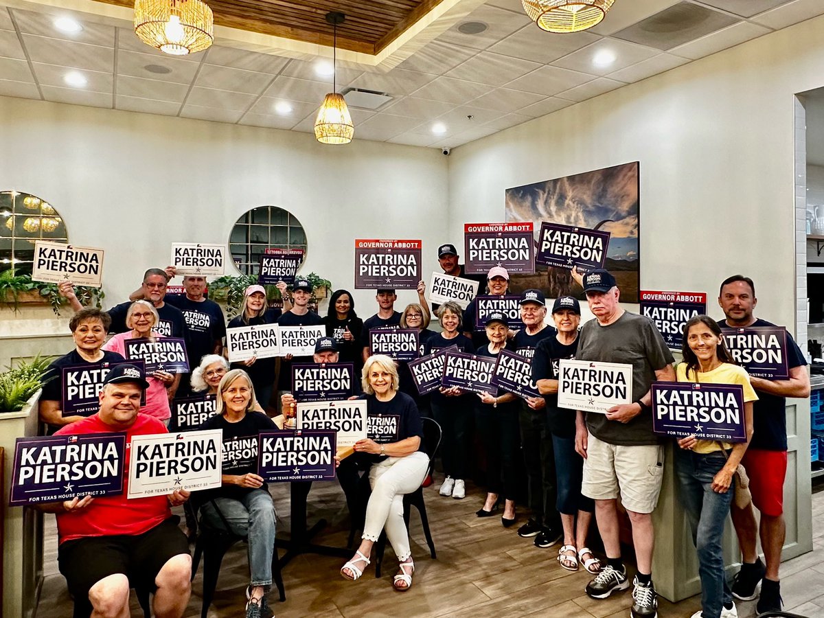 Rallying the troops in Collin County. It’s almost time to #GOTV in #HD33 🔥