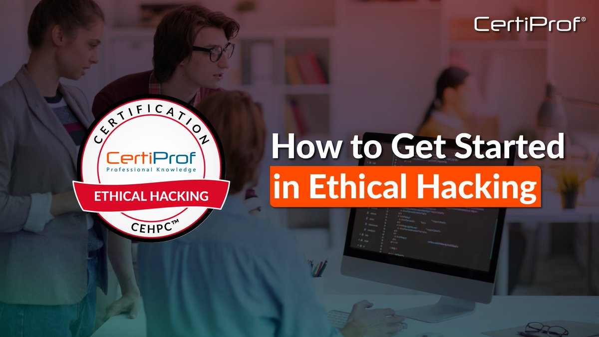 How to get started as an ethical hacker? Find out here: go.certiprof.com/ehpc-blog-x

#CertiProf #EthicalHacking #WeAreCertiProf #Certifications #Hackers