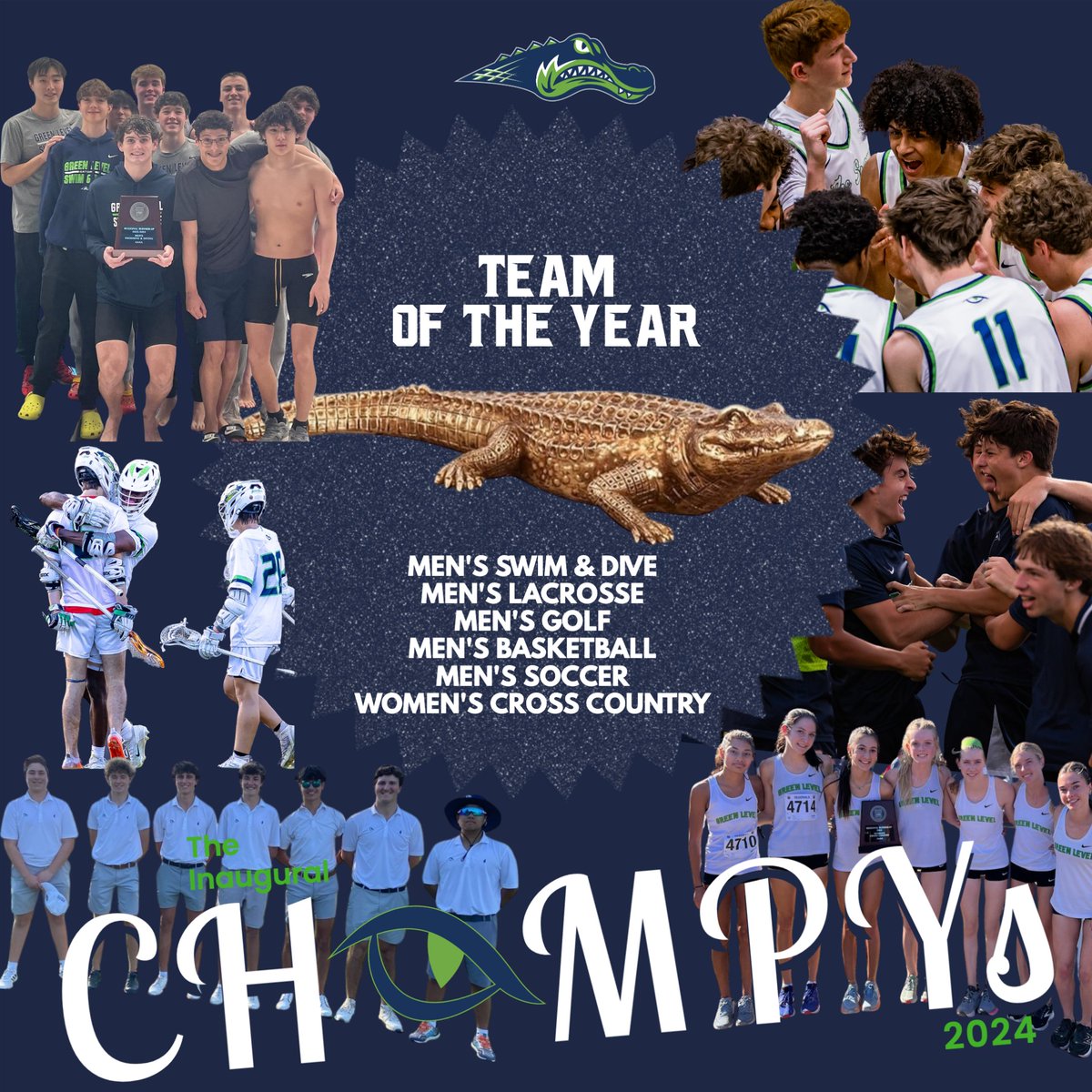 ππ§πππ£ πππ«ππ‘ πΌπ©ππ‘ππ©πππ¨ π (@g_l_athletics) on Twitter photo 2024 #CHOMPYs - TEAM OF THE YEAR.
Nominees:
<a href="/G_L_SWIMDIVE/">Green Level Swim and Dive</a>
<a href="/G_L_MLAX/">Green Level Mens Lacrosse</a>
<a href="/Gators_Golf/">Green Level Golf</a>
<a href="/G_L_MBASKETBALL/">Green Level Men's Basketball</a>
<a href="/G_L_MSOCCER/">Green Level Men's Soccer - 2023 SWAC Champions π</a>
<a href="/G_L_XC_Track/">Green Level XC and Track & Field</a> 2024 #CHOMPYs - TEAM OF THE YEAR.
Nominees:
<a href="/G_L_SWIMDIVE/">Green Level Swim and Dive</a>
<a href="/G_L_MLAX/">Green Level Mens Lacrosse</a>
<a href="/Gators_Golf/">Green Level Golf</a>
<a href="/G_L_MBASKETBALL/">Green Level Men's Basketball</a>
<a href="/G_L_MSOCCER/">Green Level Men's Soccer - 2023 SWAC Champions π</a>
<a href="/G_L_XC_Track/">Green Level XC and Track & Field</a>