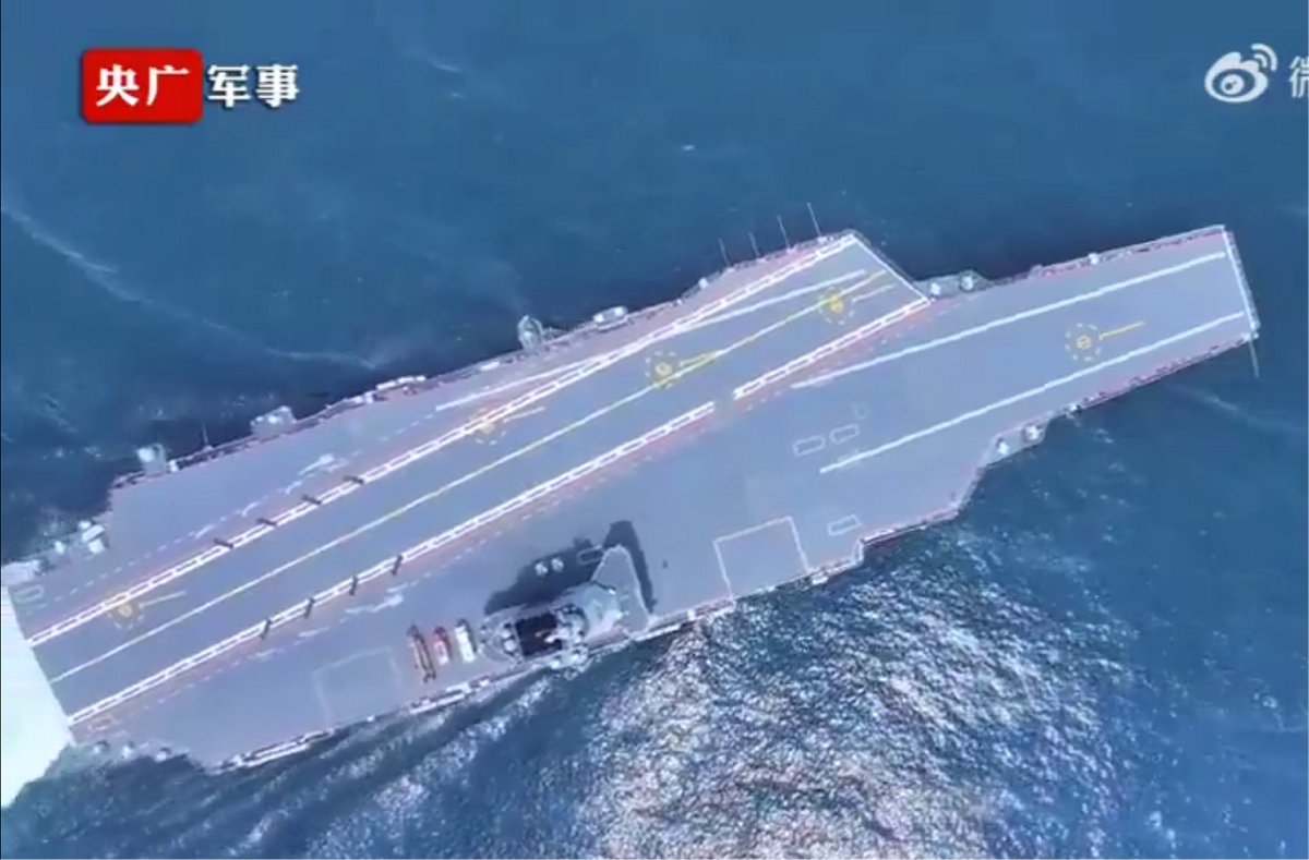 Sea trials of #China #aircraftcarrier #Fujian successfully completed armyrecognition.com/news/navy-news…