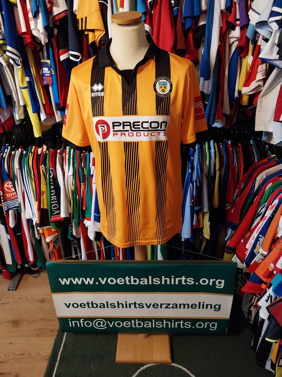 vtblshirts's tweet photo. Added a shirt from @stowtownfc to the collection. Shirtnr 2.967 in the collection. In total now 2.983 on https://t.co/EJ3MuFm7iD! #footballshirts #shirtscollection Sponsored by @PreconproductS https://t.co/hTrpjY2VTa