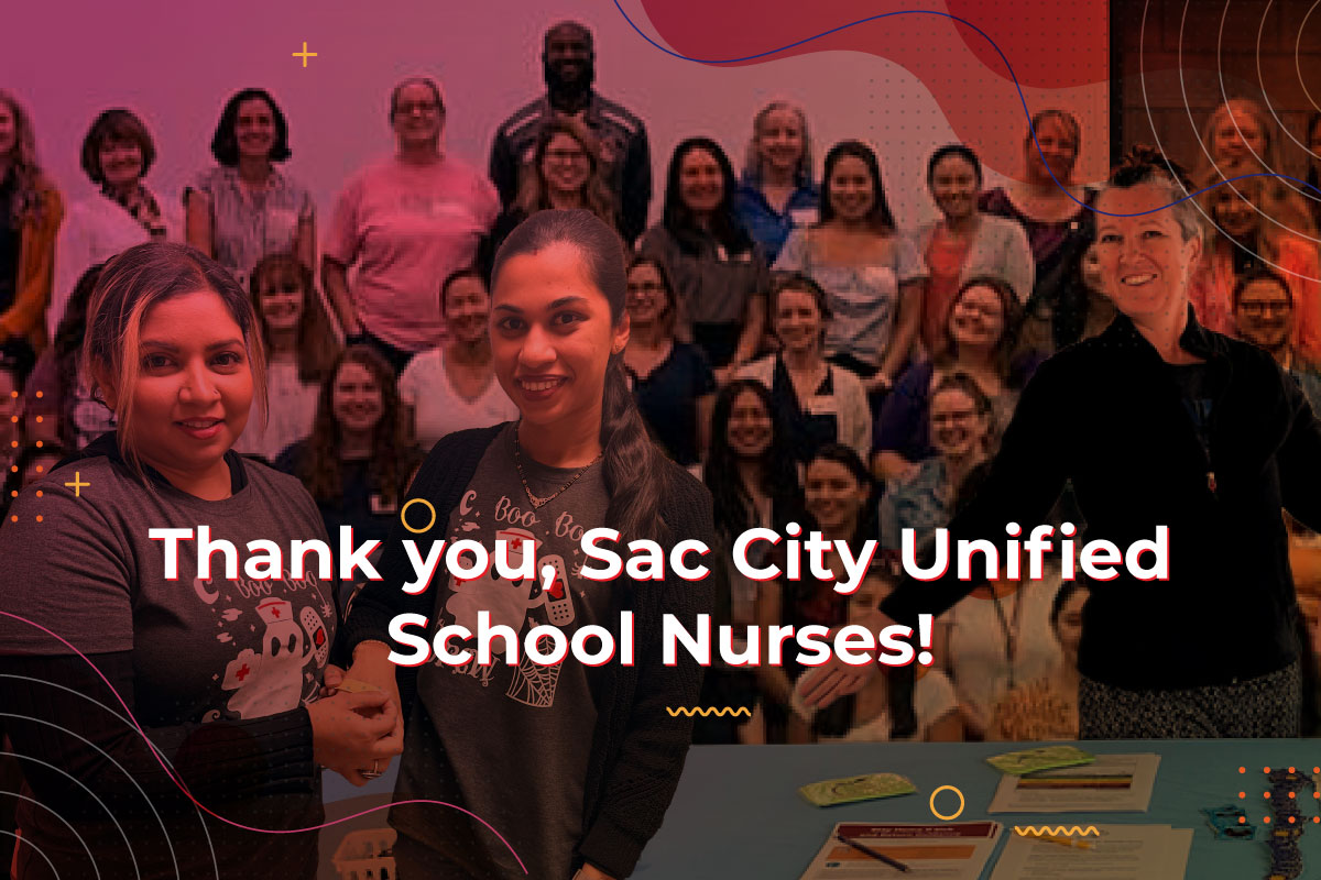 Today we honor, celebrate and thank all of the school nurses who support the health of SCUSD students and provide essential healthcare services in schools. Thank you to all of our SCUSD school nurses, we appreciate you and all that you do to promote student health and well-being!