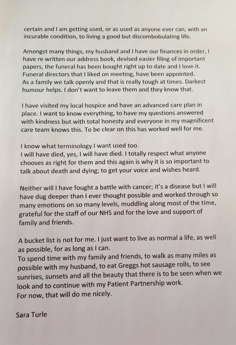 I have been so pleased to see the discussions and resources available during #DyingMattersAwarenessWeek and rather than respond individually to posts, I have written my thoughts here. <a href="/DyingMatters/">Dying Matters</a> <a href="/DrLucyPain/">Lucy Pain</a>