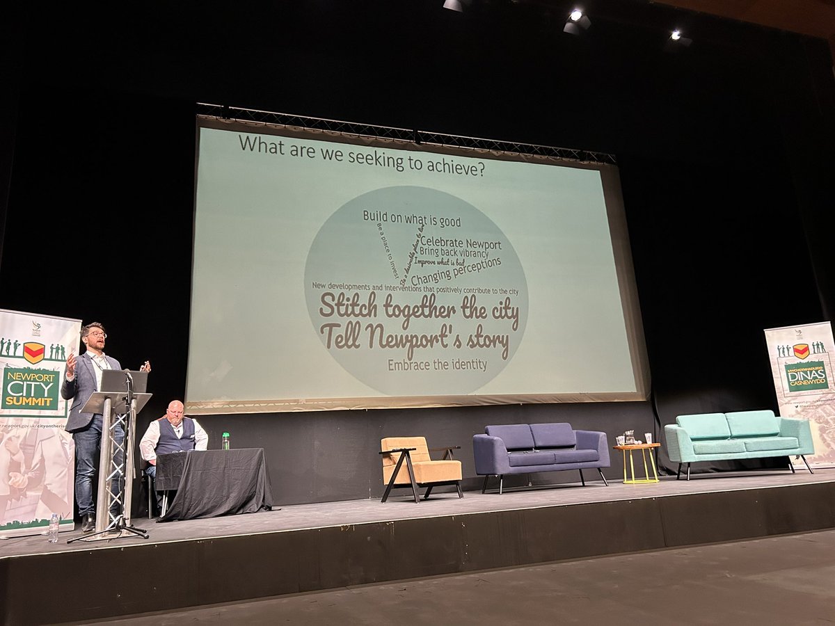 RhiRhi_Richards's tweet image. Awesome morning talking about the Newport Placemaking Plan development with businesses at the @NewportCouncil City Summit @RiverfArts

Amazed by the work of @eleanorbeer!

Well done teammate Tudor @StrideTreglown for presenting our Placemaking approach perfectly

@wearecowshed