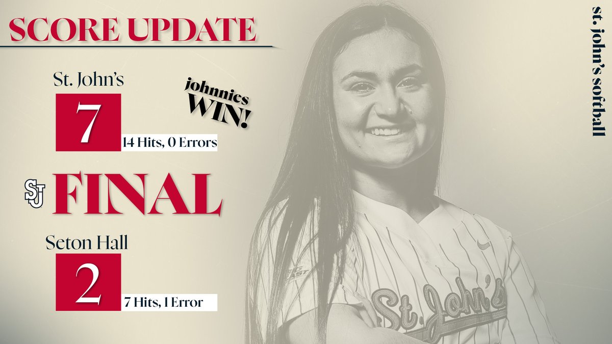 St. John's Softball tweet media