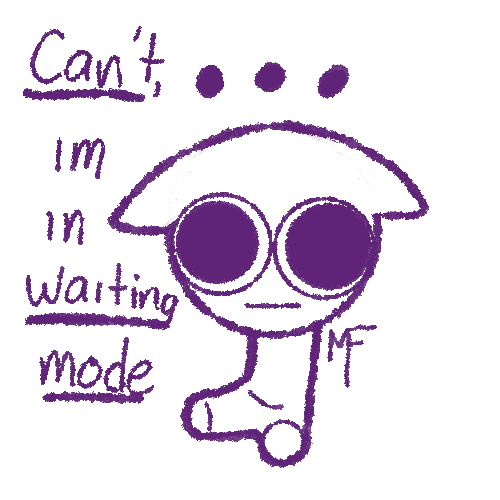 MaevesDomain's tweet photo. Waiting Mod Sucks balls #vtuberswithdisabilities #ADHDVtuber #Vtuber #ADHD #adhdcreature #meme https://t.co/DJSylRpsht