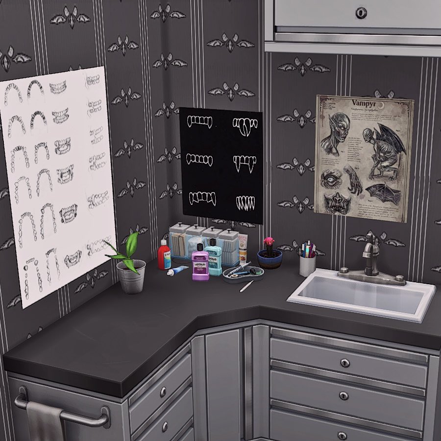 cloverbungames's tweet image. vampires take dentistry very seriously !! 🧛🏻🦷✨