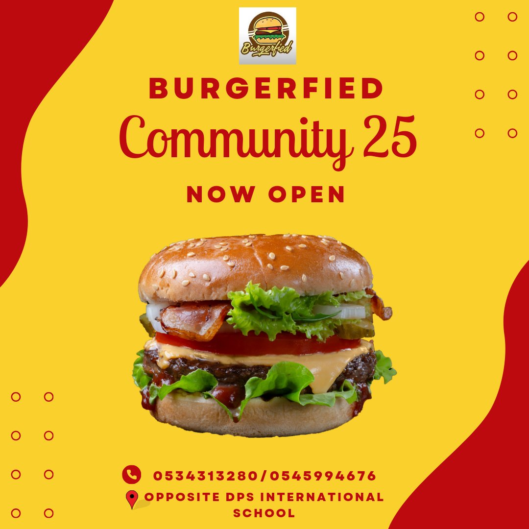 Kpone!!! Community 25!!! Dawhenya!!! Prampram!!! Miotso!!! It's your turn to get burgerfied!!!!