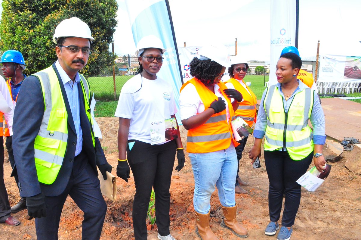 Ntambi Aloysius, PRO @StilGroup: 'We are pleased that @HonAniteEvelyn directed manufacturers to preserve the environment. Since we care deeply about mother nature, one of our goals is to plant more trees on the property to make it a more relaxing location for employees at work'.