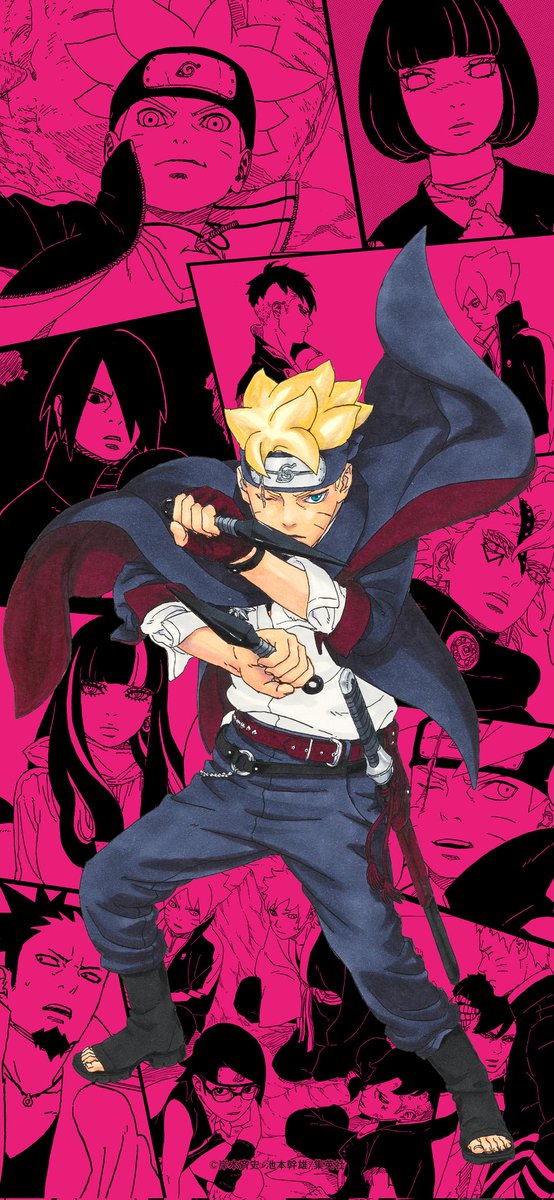 🎂👏🏻 EIGHT YEARS WITH BORUTO!! On May 9, 2016, in issue #23 of Weekly Shonen Jump, the first chapter of the story of the son of the legendary Naruto Uzumaki was published. The official account celebrated it with a new wallpaper from the series. #BORUTO | #BorutoTwoBlueVortex