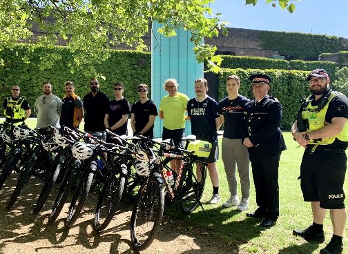 Riders from <a href="/CityPoliceCops/">City Police Officers</a> took a break from Cycle Team training to visit the UK’s National Police Memorial &amp; pay their respects to fallen officers. They were joined by Ch. Supt Rob Atkin of <a href="/PolUnityTourUK/">UK Police Unity Tour</a> 

#HonouringThoseWhoServe  #PoliceMemorials 
#PoliceFamily 
<a href="/CityFed/">CityFed</a>