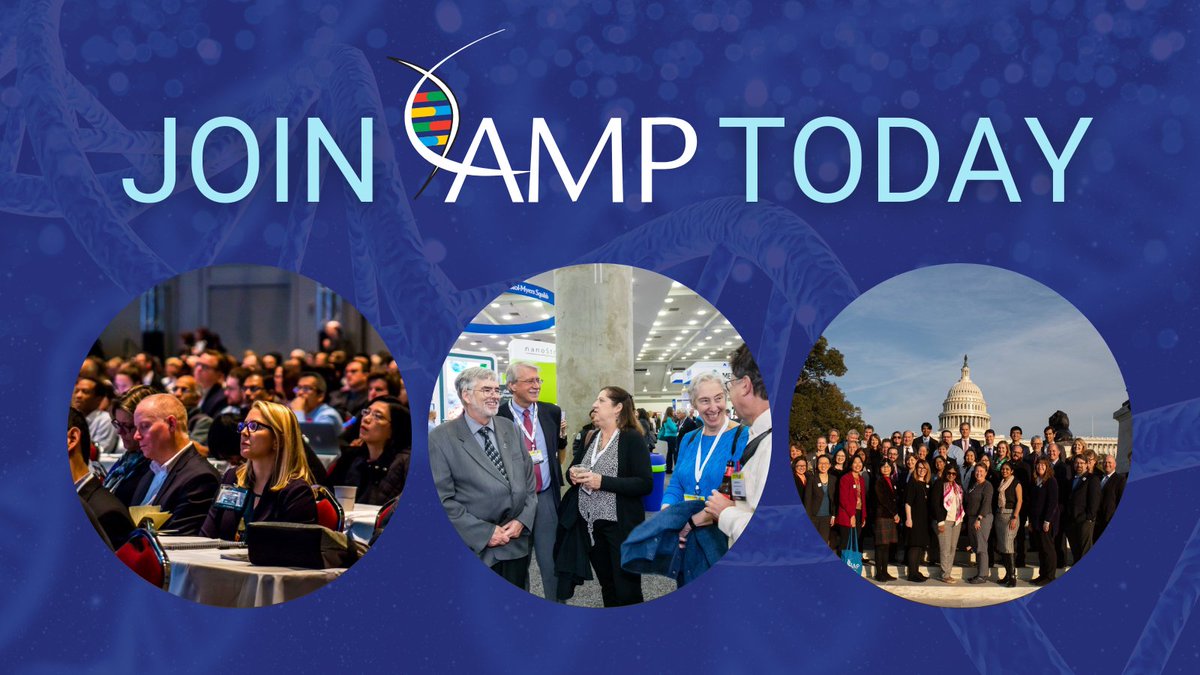 Whether you’re a #molpath veteran seeking to share your wisdom or a student starting your journey, AMP is the place for you! Join AMP today and connect with colleagues, peers, mentors, and mentees: ow.ly/up6N50QQurt #pathologists #PathX