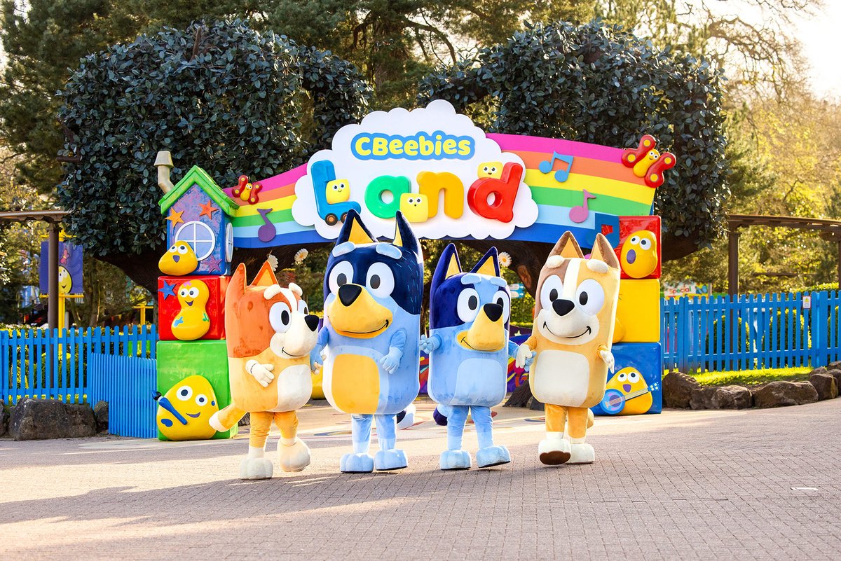 Introducing Bluey Live 🤩 From 25th May, join Bluey, Bingo, Bandit and Chilli in an exciting meet and greet experience at the UK’s only CBeebies Land! Full details 👇 altontowers.visitlink.me/4TnoRr