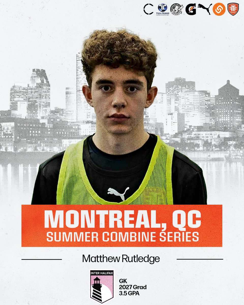 Welcome to the 2024 Summer Combine Series: Montreal, Matthew! ✔️ Are you ready to #LeaveYourMark in Montreal this summer? ⚽️☀️ 𝗙𝗢𝗥 𝗜𝗡𝗙𝗢 & 𝗥𝗘𝗚𝗜𝗦𝗧𝗥𝗔𝗧𝗜𝗢𝗡 🔗 Link in bio 🧑‍💻 Visit: bit.ly/FTFSummerCombi… #FTFCanada #SummerCombine #SoccerCombine #Montreal