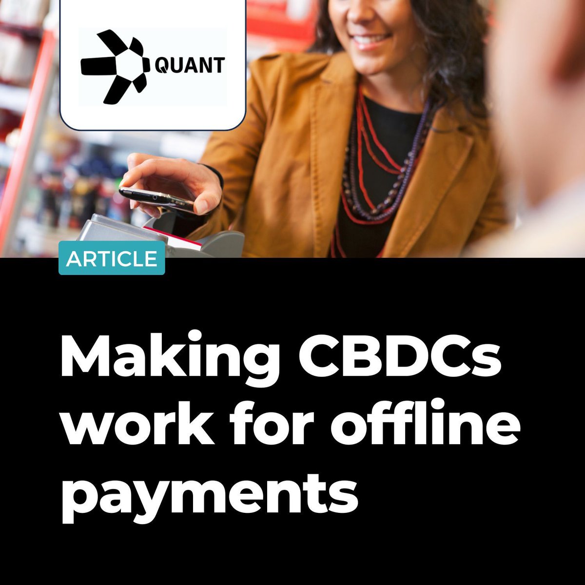 Digital Pound Foundation member, @quant_network, recently published an article exploring some of the key challenges associated with offline payments. Read the article here 👉 buff.ly/3JRBnlx ... #Quant #DigitalPound #CBDC #DigitalCurrency #Payments #Fintech