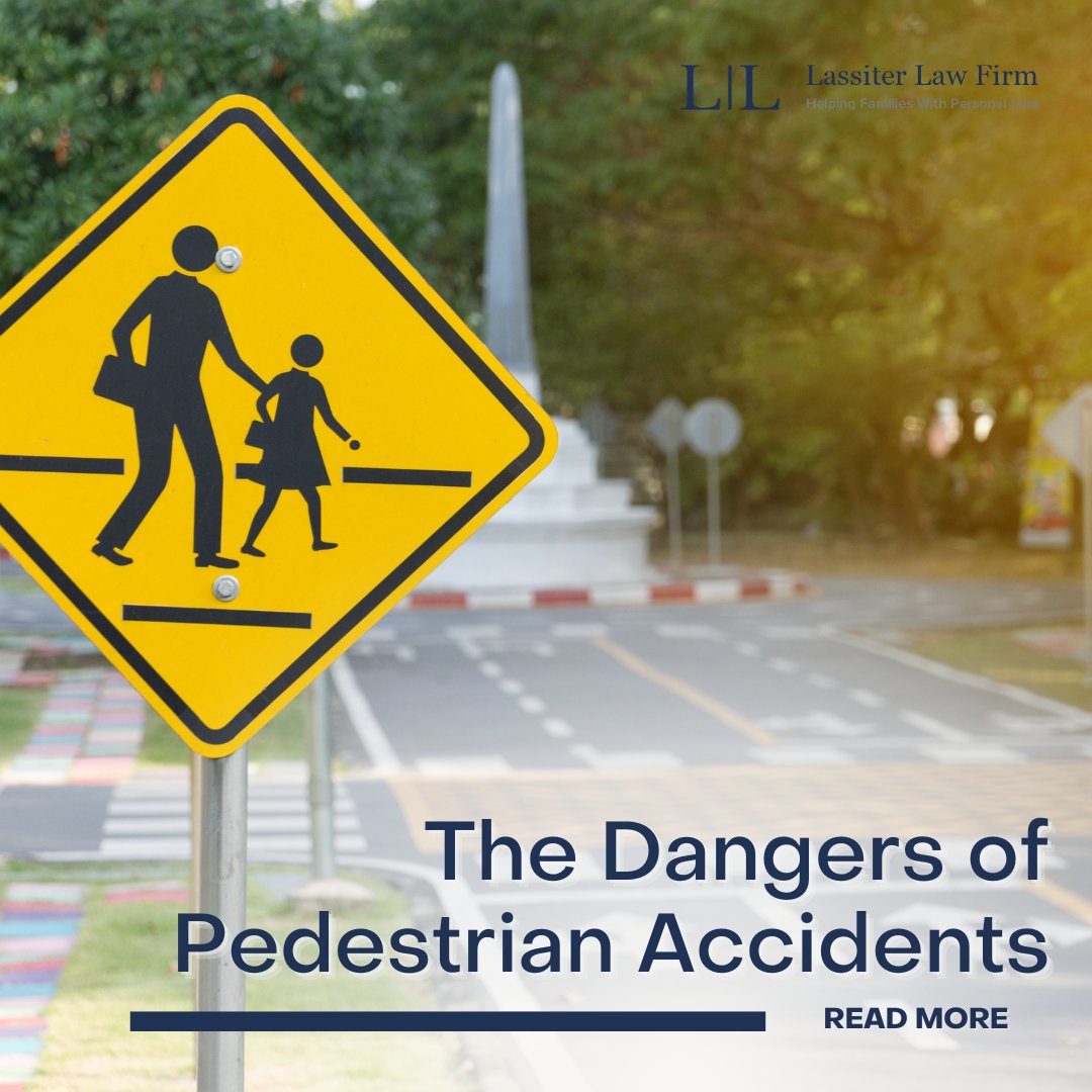 Pedestrian accidents can be caused by a variety of factors, including distracted driving, speeding, and failure to yield the right of way. Pedestrians are particularly vulnerable to accidents... MORE 👉🏼 ow.ly/PXwY50RxqE1

#LassiterLawFirm  #Houston #Lawyer #PersonalInjury