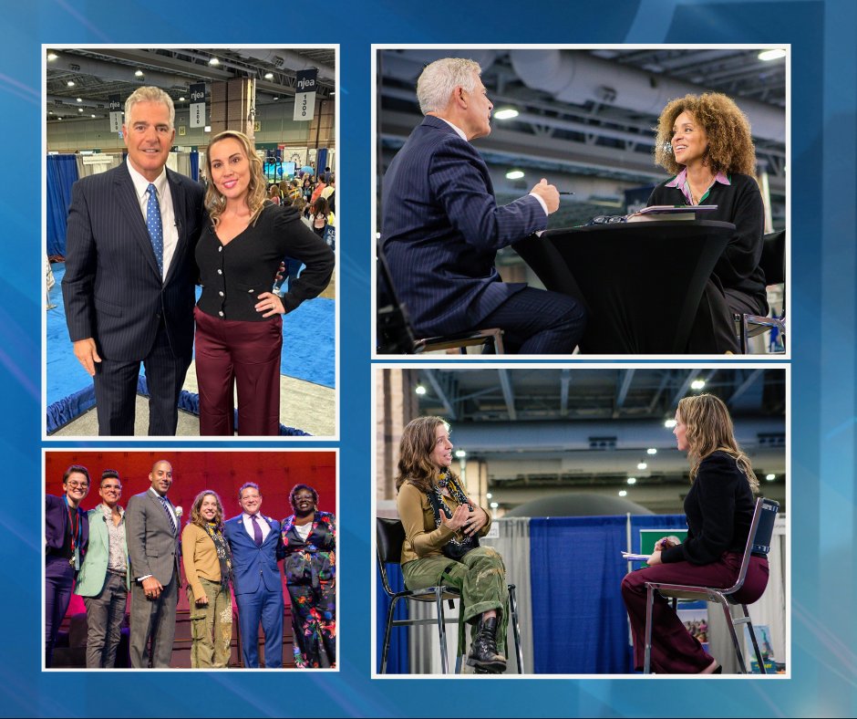 Jacqui Tricarico and I are joined by leaders in education to highlight the 2023 @NJEA Convention and discuss the future of education in our nation.

Tonight on One-on-One:
7pm and 11:30pm on @myNJPBS; 12:00am on @thirteenWNET

#TeacherAppreciation