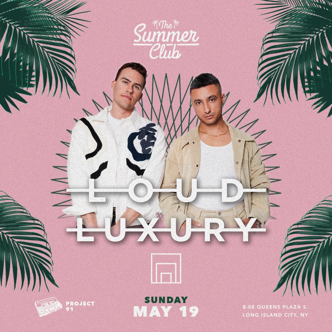 new yorkkkkk - since our mirage show is about to sell out....we said f it and we’re throwing a day party next Sunday 5/19 who’s ready for a loud luxury NYC doubleheader?? Tix: link.dice.fm/G1b93bd37891